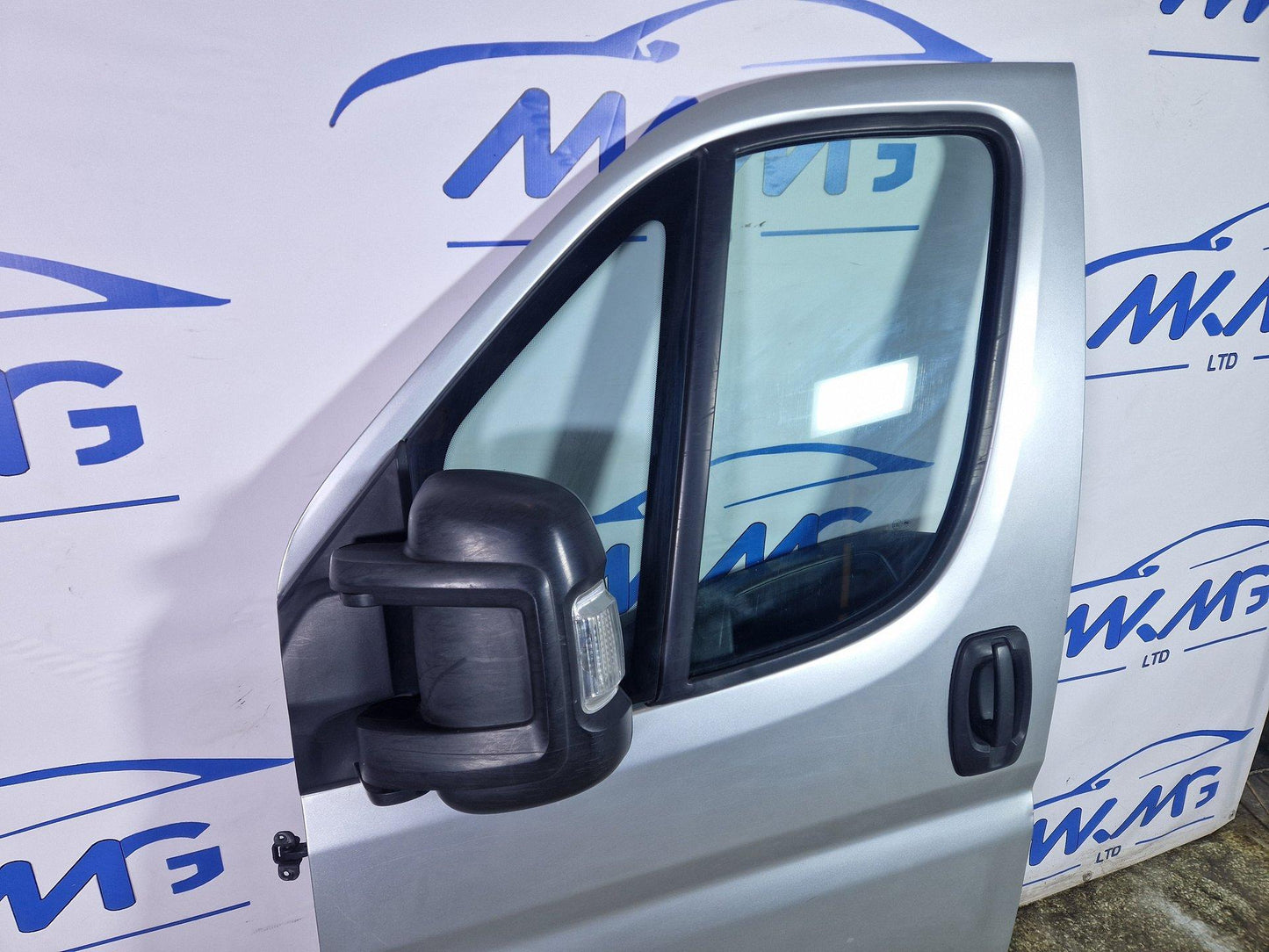 Peugeot Boxer MK3 Cargo Van Front Left Passenger N/S Complete Door in Silver
