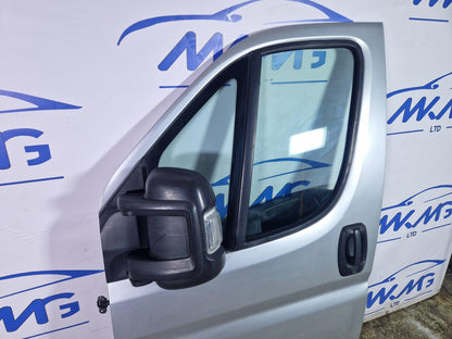Peugeot Boxer MK3 Cargo Van Front Left Passenger N/S Complete Door in Silver