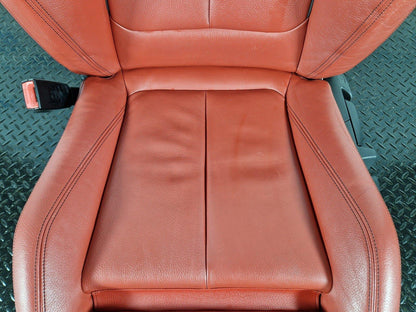 14-16 BMW 2 SERIES F22 GENUINE FRONT LEFT PASSENGER RED SEAT 7243564 9216468