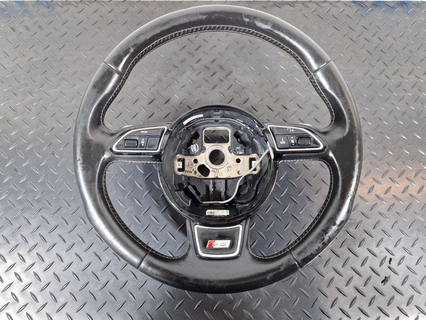 12-17 AUDI S5 CONVERTIBLE MULTIFUNCTION PADDLE SHIFT STEERING WHEEL 8K0419091BS