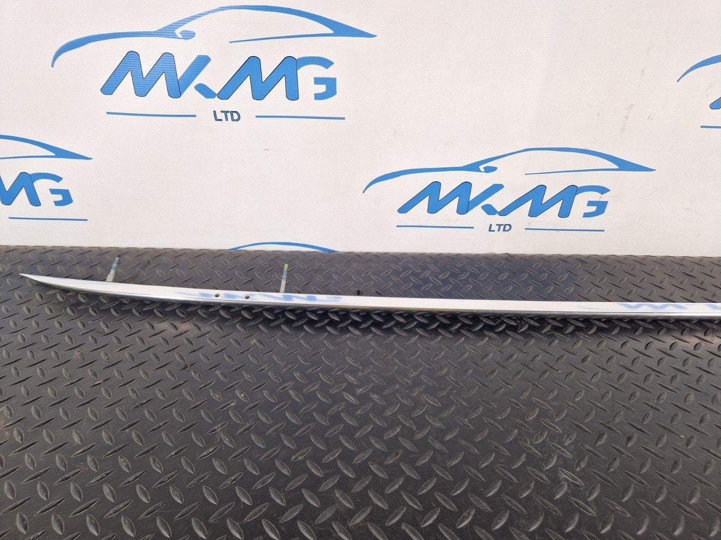 12-18 AUDI A6 C7 GENUINE AVANT PASSENGER LEFT SIDE CHROME ROOF RAIL 4G9860021A