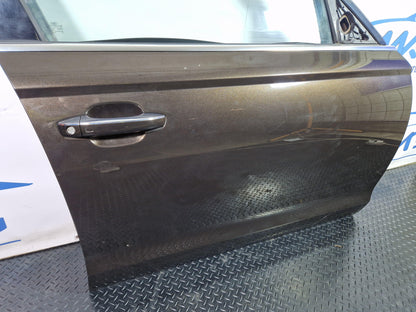 Audi A6 Allroad C7 Front Right Driver O/S Complete Door in Brown LY8Z