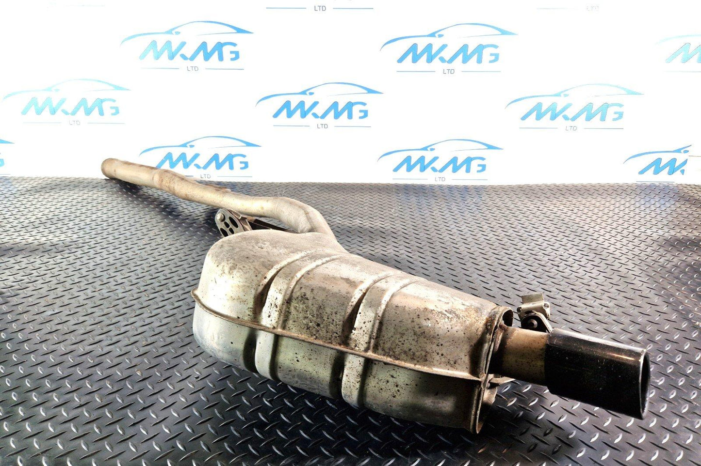 11-18 BMW 6 SERIES F13 GENUINE EXHAUST BACK BOX RIGHT SIDE 7812397