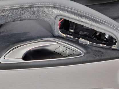 14-21 MERCEDES BENZ C200 W205 FRONT RIGHT DRIVER SIDE DOOR CARD TRIM A2057205227