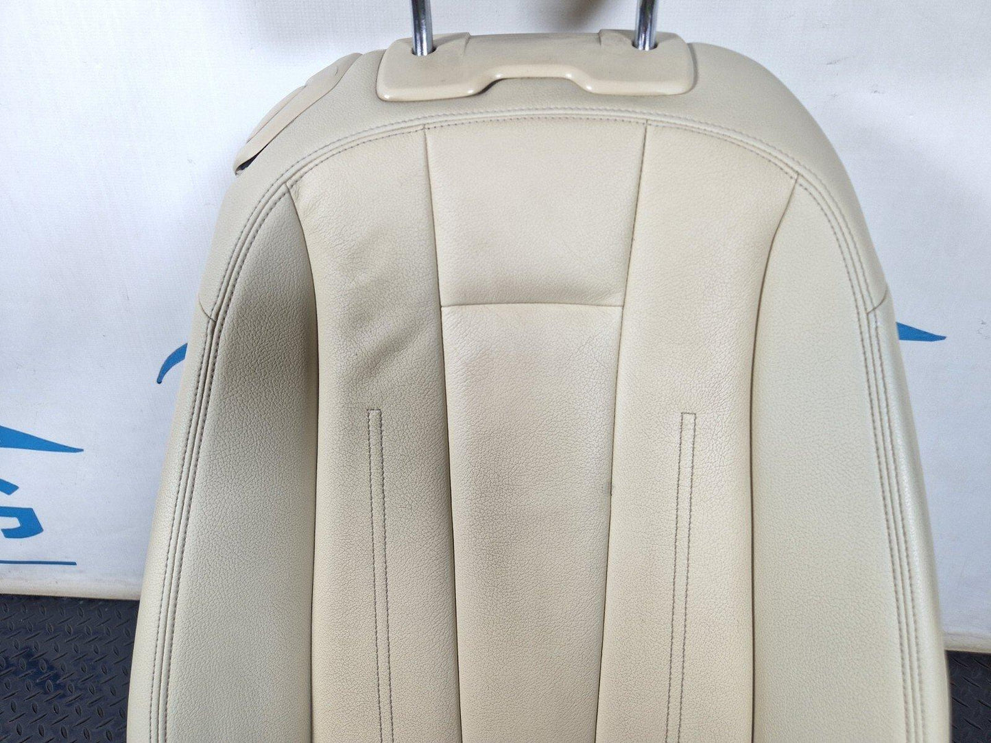 16-24 AUDI A5 F5 COUPE FRONT DRIVER WHITE LEATHER SEAT