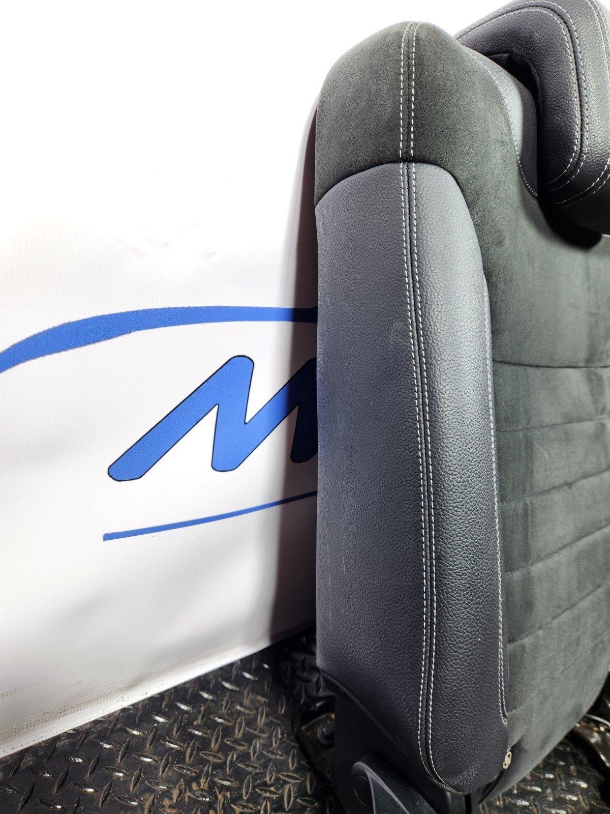 11-19 MERCEDES BENZ ML W166 REAR RIGHT DRIVER SIDE SEAT BACKREST HALF LEATHER