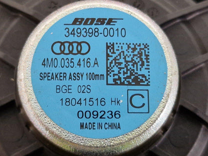 16-20 AUDI Q7 4M GENUINE OEM FRONT DASHBOARD SOUND SPEAKER 4M0035416 4M0035416A