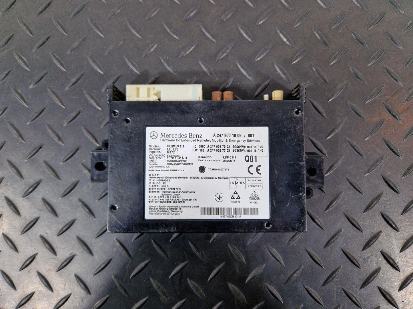 18-ON MERCEDES SPRINTER W907 W910 MULTIMEDIA CONTROL MODULE ECU OEM A2479001809