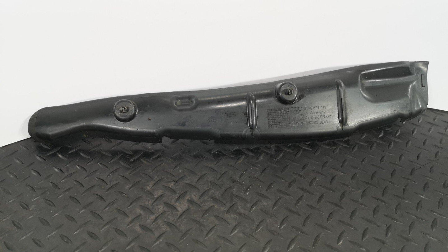 16-19 AUDI A4 B9 S-LINE GENUINE FRONT LEFT SIDE WING FENDER COVER 8W0821111