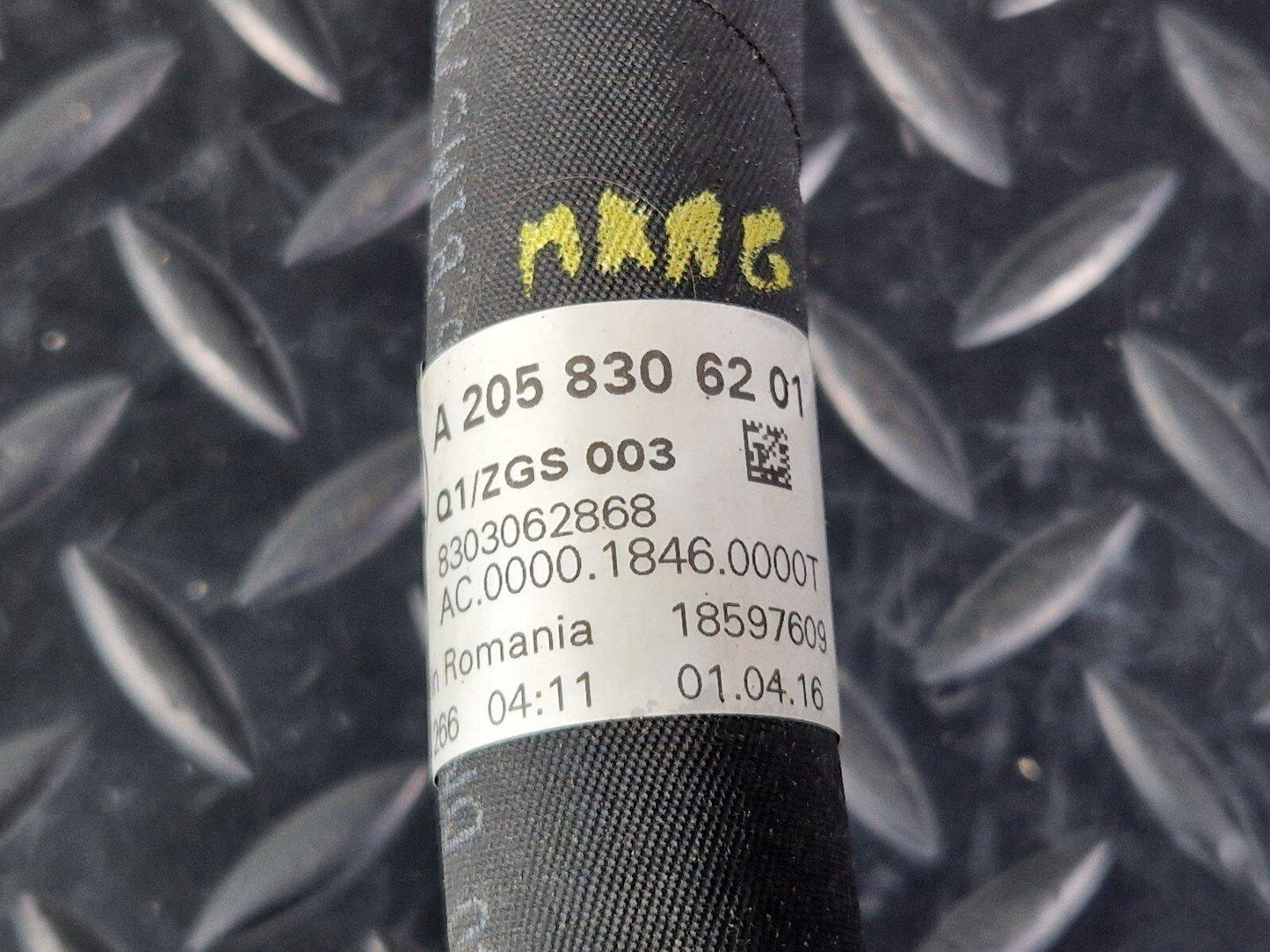 14-21 MERCEDES BENZ W205 GENUINE OEM A/C AIR CONDITIONING PIPE HOSE A2058306201