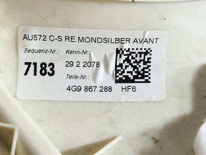 Audi A6 Allroad C7 Rear Right O/S/R C Pillar Trim Cover Panel 4G9867288