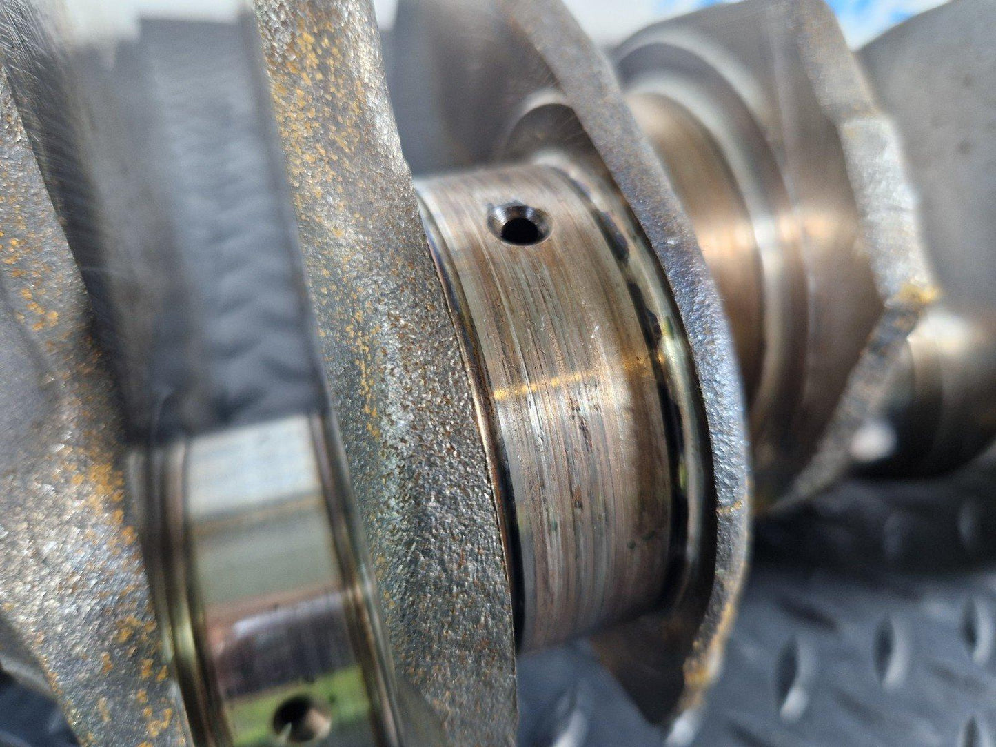 11-19 MERCEDES BENZ ML W166 GENUINE CRANKSHAFT DAMAGED R64224