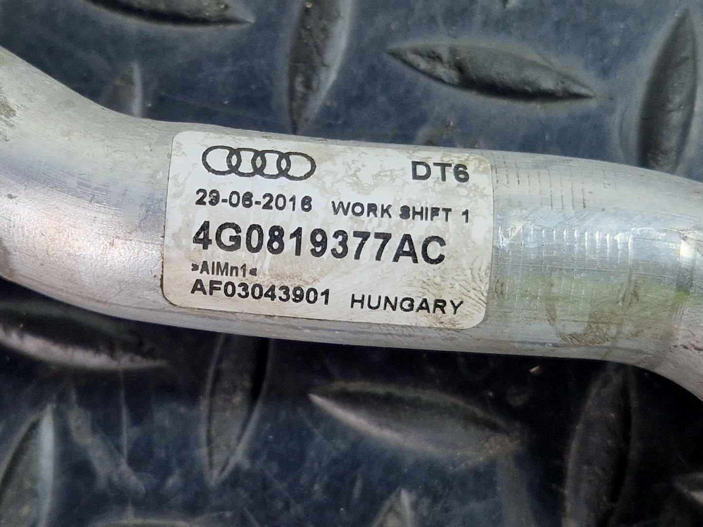 Audi A6 Allroad C7 Genuine Engine Radiator Water Coolant Pipe Hose 4G0819377AC