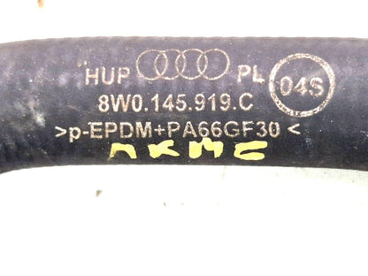 16-19 AUDI A4 B9 S-LINE OEM 2.0 DETA WATER COOLANT PIPE HOSE 8W0145919C