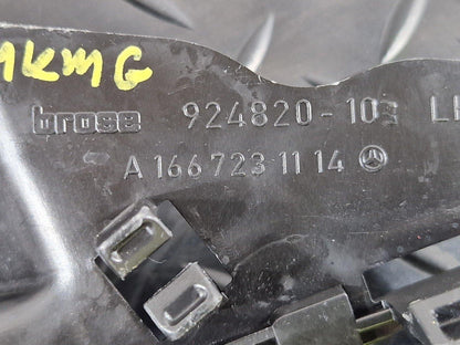11-19 MERCEDES BENZ ML W166 OEM FRONT LEFT N/S DOOR LOCK BRACKET A1667231114
