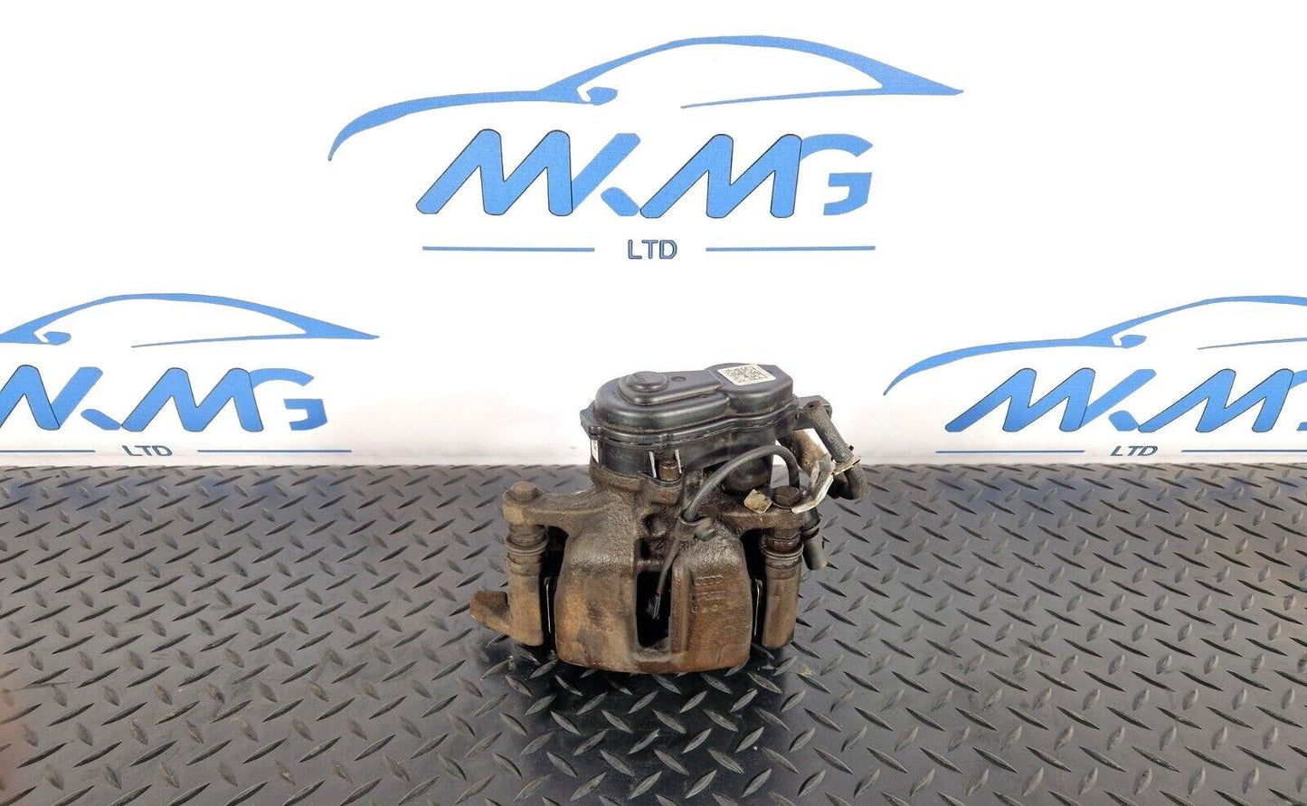 12-18 AUDI A6 C7 GENUINE REAR LEFT N/S/R ELECTRIC COMPLETE BRAKE CALIPER 4G5AH