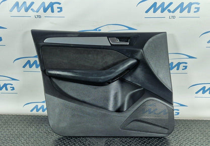 12-17 AUDI Q5 8R OEM FRONT LEFT N/S DOOR CARD PANEL ALCANTARA TRIM 4G2867103B