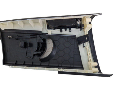 16-20 AUDI Q7 4M GENUINE LEFT N/S B PILAR UPPER TRIM COVER IN BLACK 4M0867234B