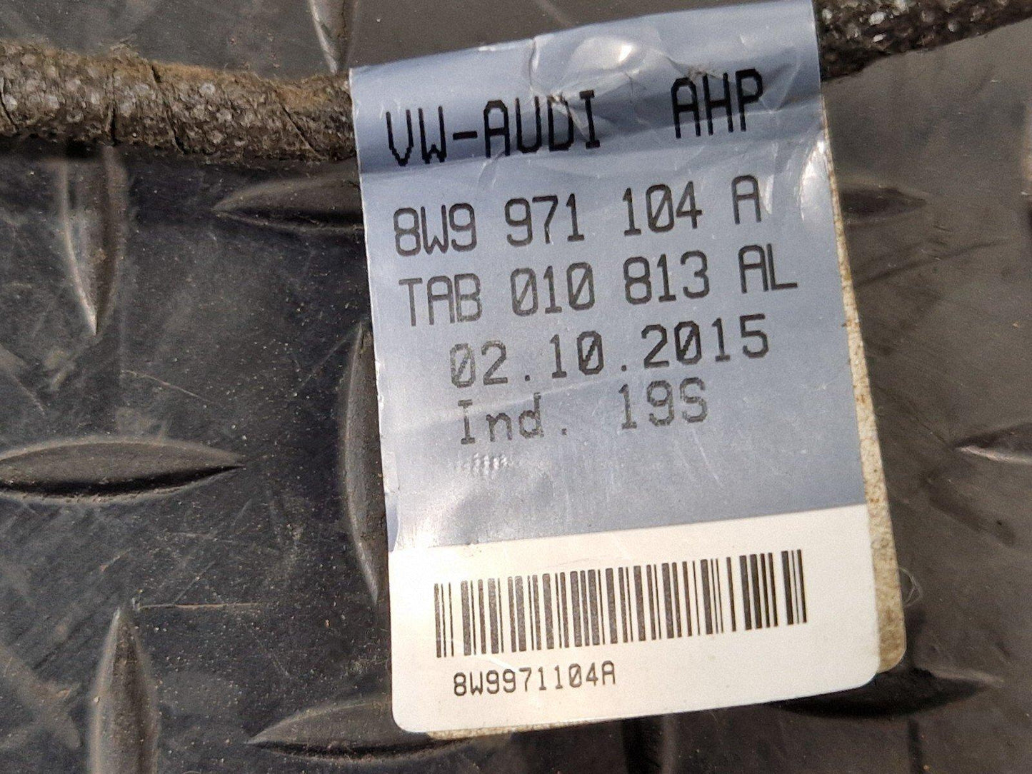16-19 AUDI A4 B9 REAR PDC PARKING SENSOR WIRING LOOM 8W9971104A