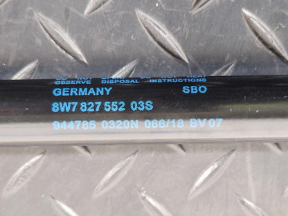 16-24 AUDI A5 F5 CONVERTIBLE GENUINE PAIR OF TAILGATE BOOTLID STRUTS 8W7827552