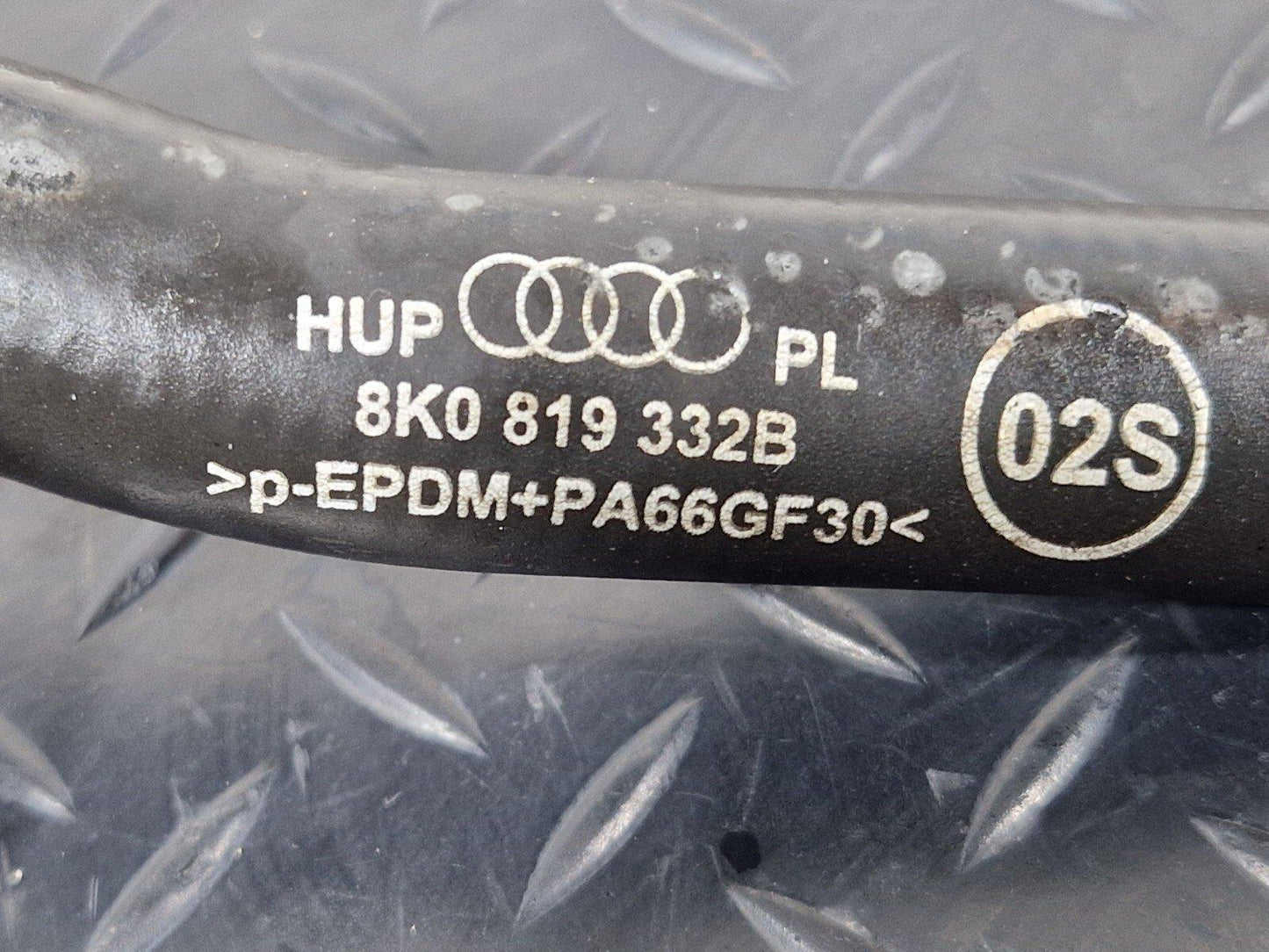 12-17 AUDI S5 CONVERTIBLE GENUINE ENGINE COOLANT HOSE PIPE 8E0122293C 8K0819332B