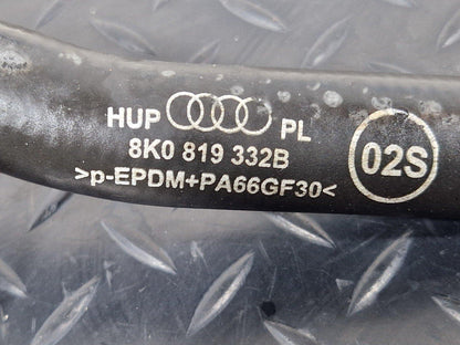 12-17 AUDI S5 CONVERTIBLE GENUINE ENGINE COOLANT HOSE PIPE 8E0122293C 8K0819332B