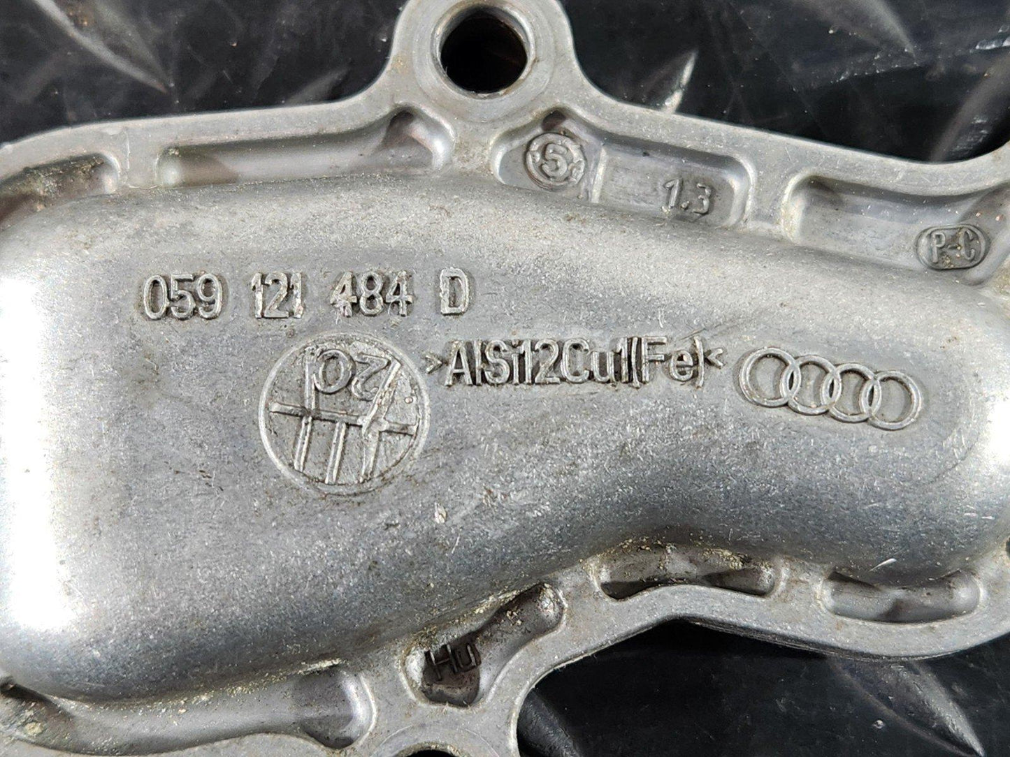 16-20 AUDI Q7 4M 3.0 TDI CRTC COOLANT REGULATOR END CAP 059121484D