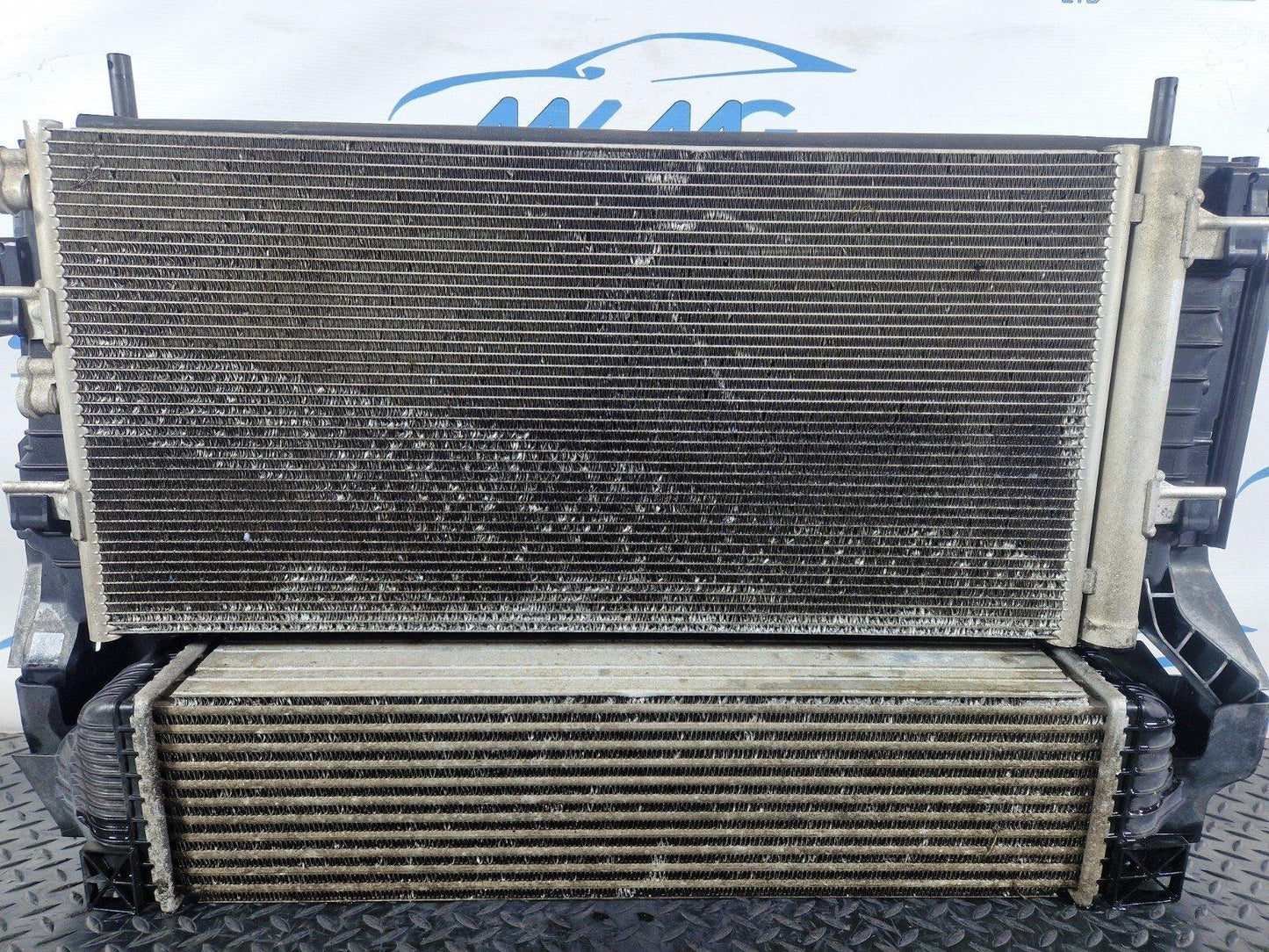 14-21 BMW 2 SERIES F45 F46 218D GENUINE COOLANT RADIATOR & FAN 7617630 7617608