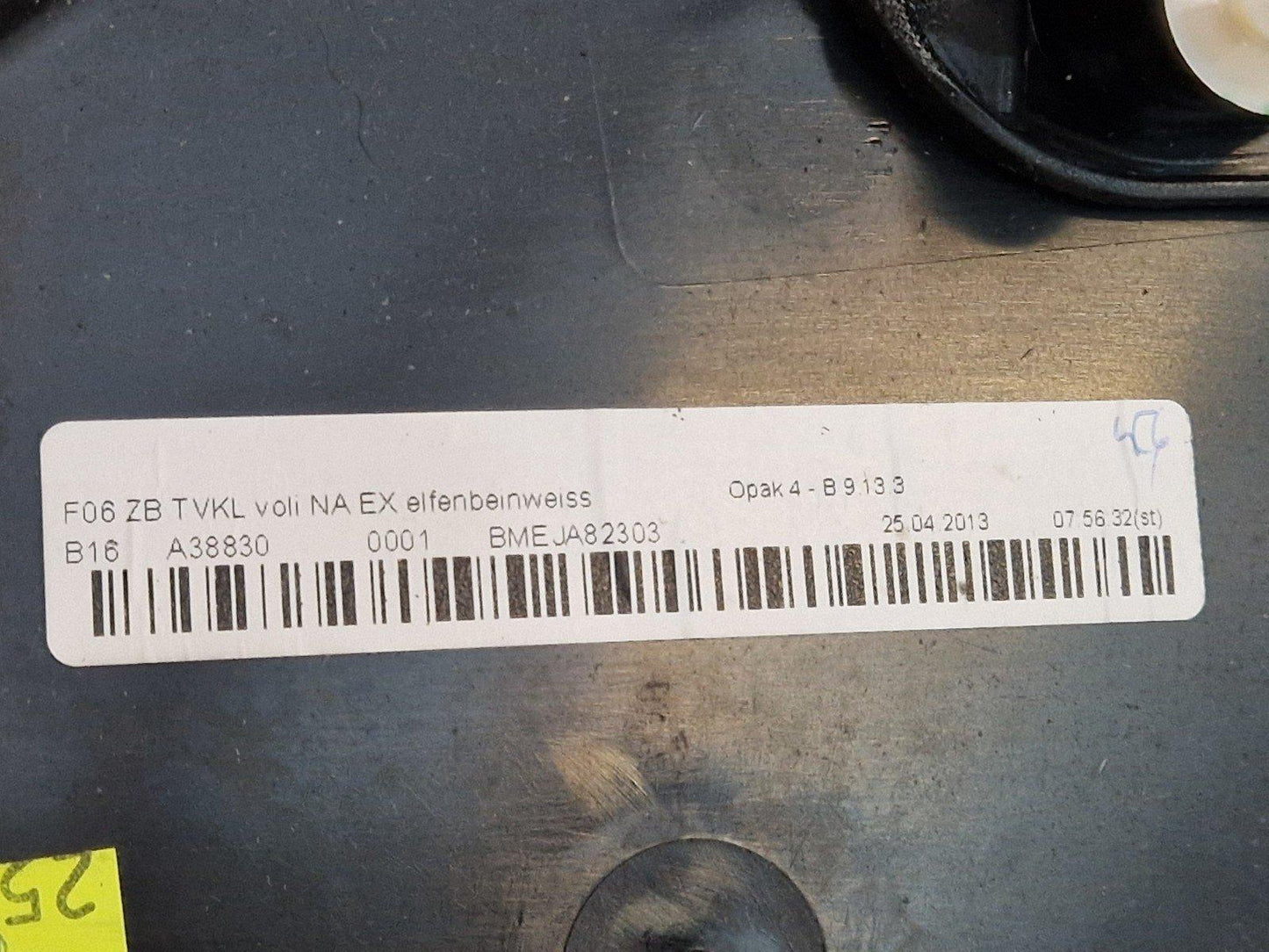 2014 BMW 640D F06 M SPORT GRAN COUPE 5DR FRONT RIGHT O/S/F DOOR CARD