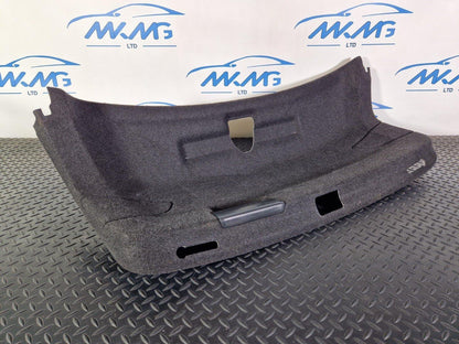 16-19 AUDI A4 B9 S-LINE GENUINE SALOON REAR BOOT LID CARPET COVER 8W5867975M