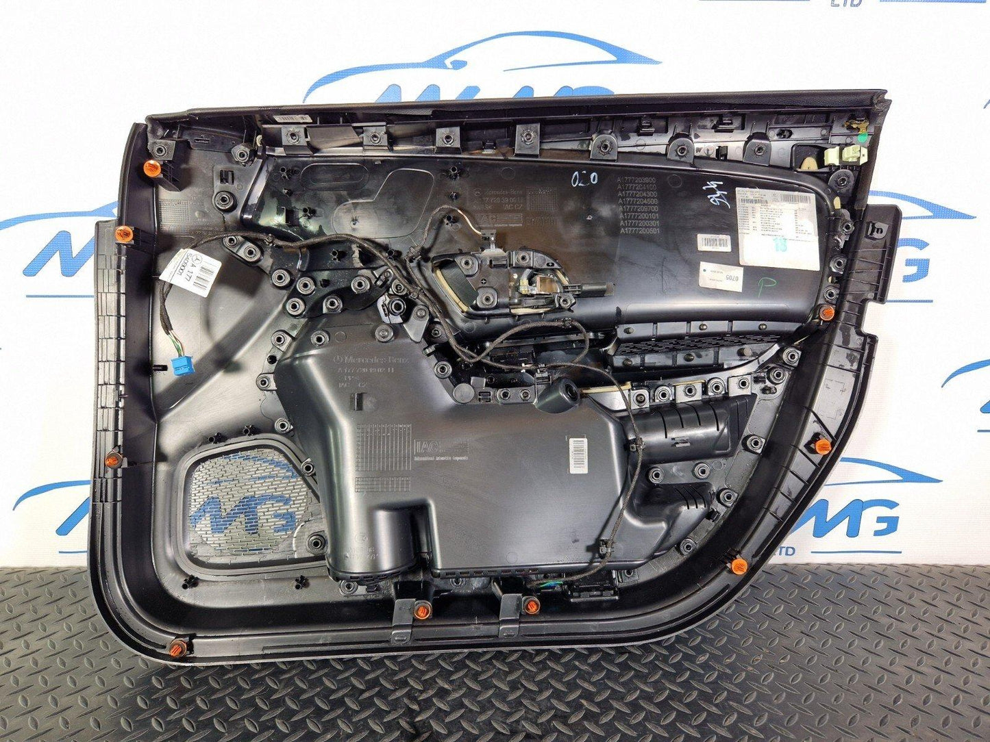 18-ON MERCEDES BENZ A CLASS W177 OEM FRONT LEFT PASSENGER DOOR CARD TRIM PANEL