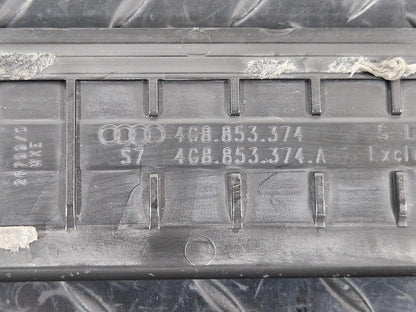 10-18 AUDI A7 4G S-LINE GENUINE OEM RIGHT FRONT ENTRY STRIP 4G8853374
