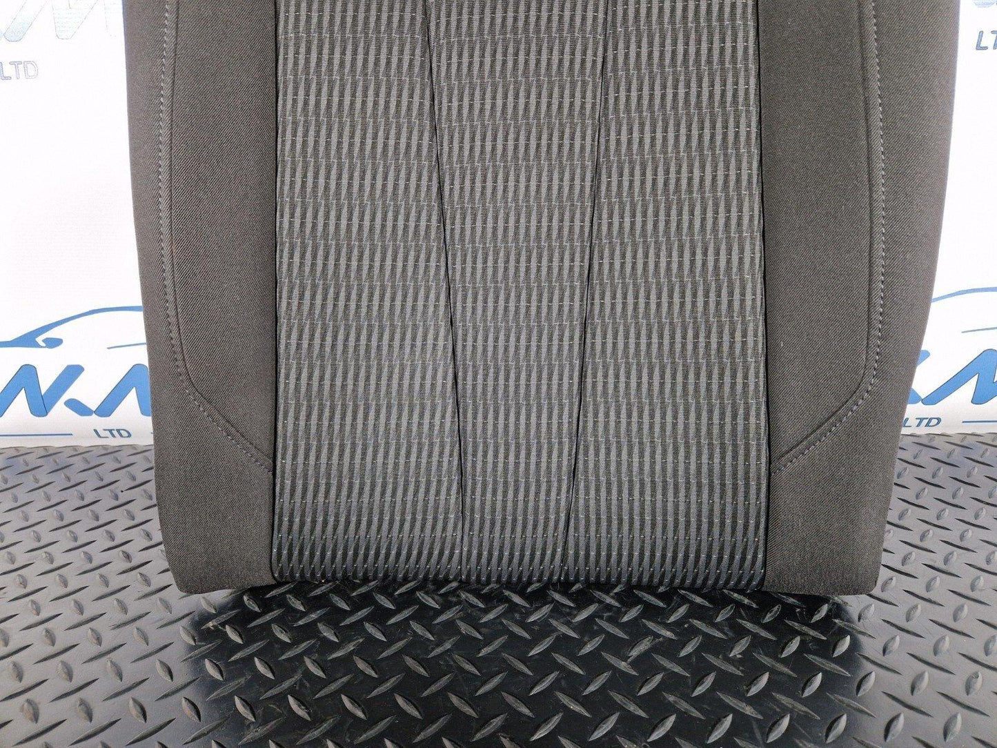 16-19 AUDI A4 B9 SALOON GENUINE REAR N/S CLOTH SEAT BACKREST WITH HEADREST