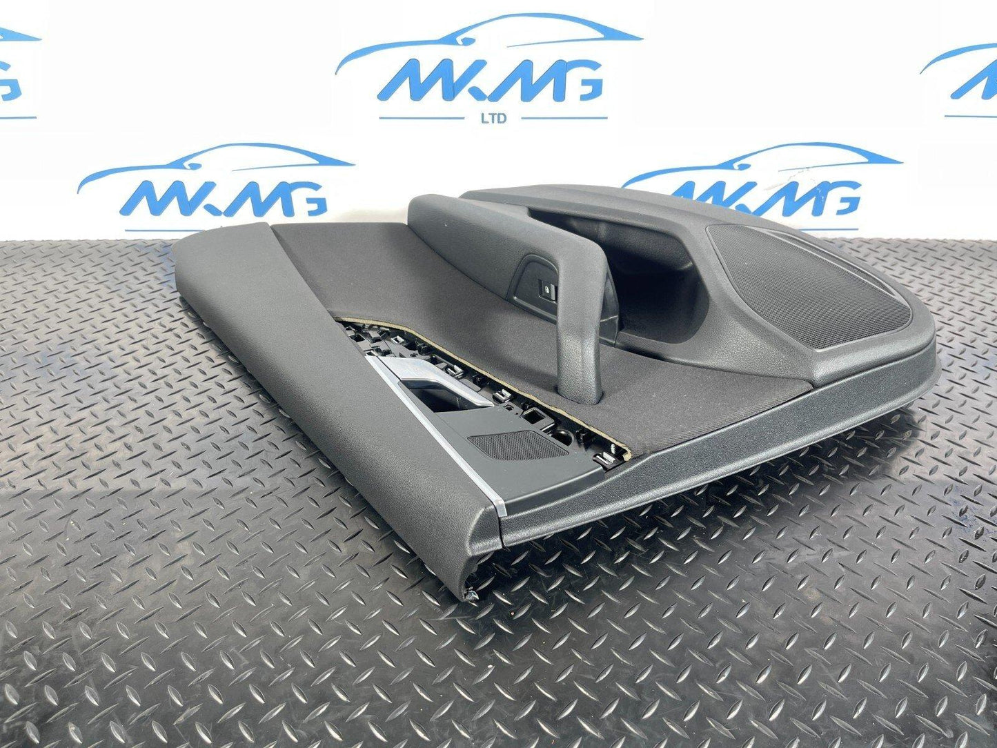 16-19 AUDI A4 B9 AVANT GENUINE REAR DRIVER SIDE FABRIC DOOR CARD 8W0867488