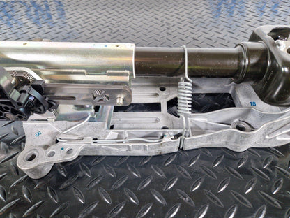 11-19 MERCEDES BENZ ML W166 GENUINE STEERING COLUMN A1664601216