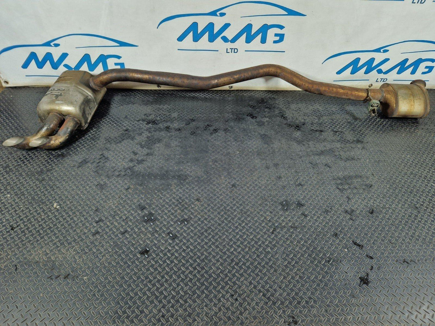 11-19 MERCEDES AMG ML GLE 350CDI COMPLETE EXHAUST SYSTEM A1664901015 A1664901036