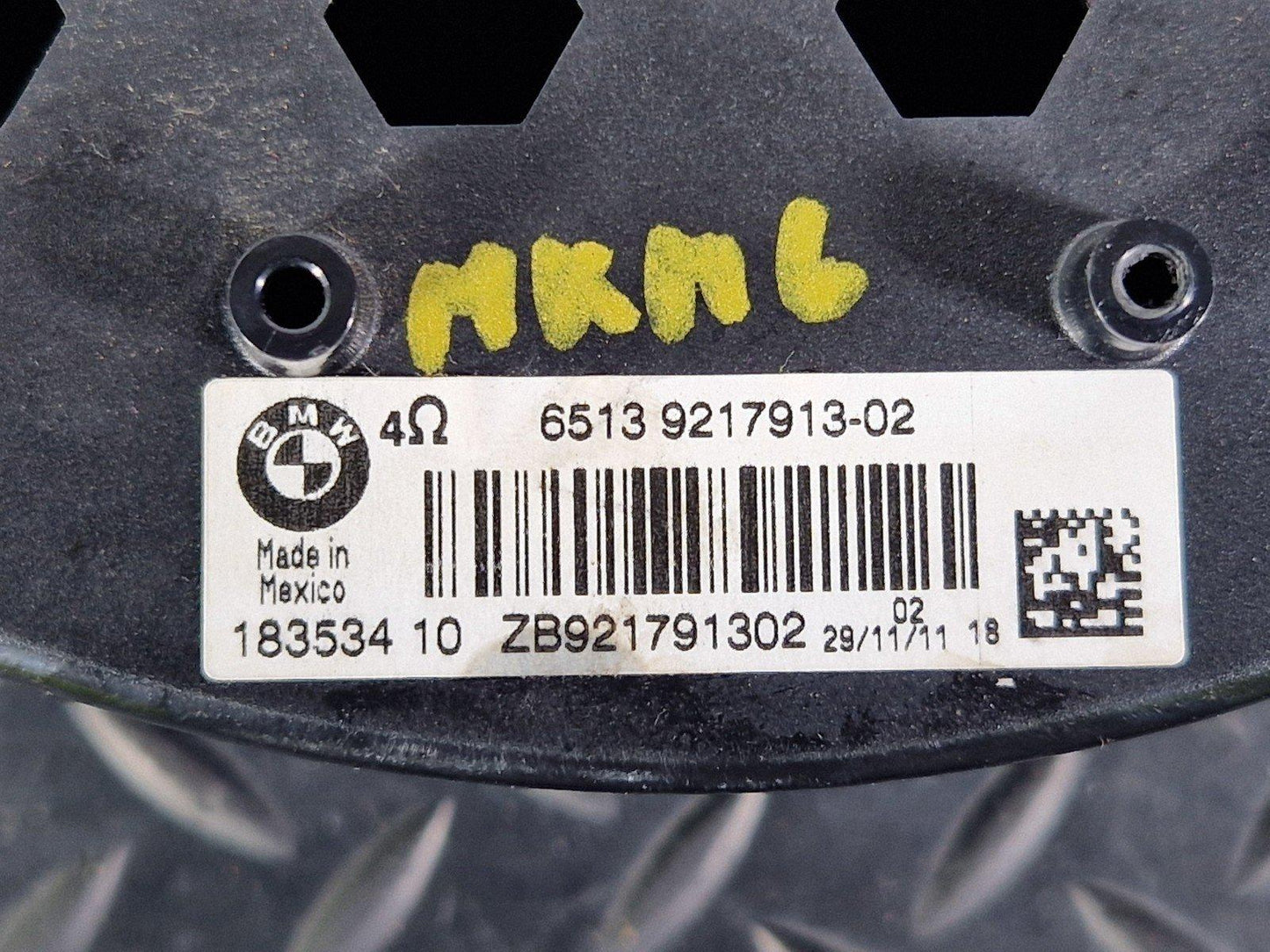 10-13 BMW X5 E70 LCI GENUINE REAR LEFT OR RIGHT DOOR SPEAKER 18353410