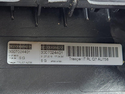16-20 AUDI Q7 4M DASHBOARD PANEL WITH PASSENGER AIRBAG 4M0880204D 4M2857001J