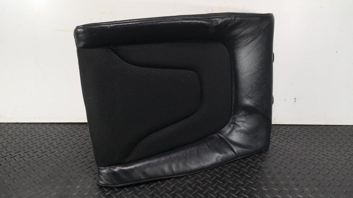 08-16 AUDI A4 B8 S-LINE GENUINE REAR LEFT SEAT BACKREST IN BLACK HALF LEATHER