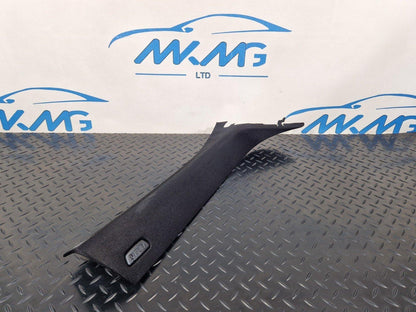 11-18 BMW 6 SERIES F06 A PILLAR TRIM DRIVER RIGHT SIDE COVER BLACK 8051014