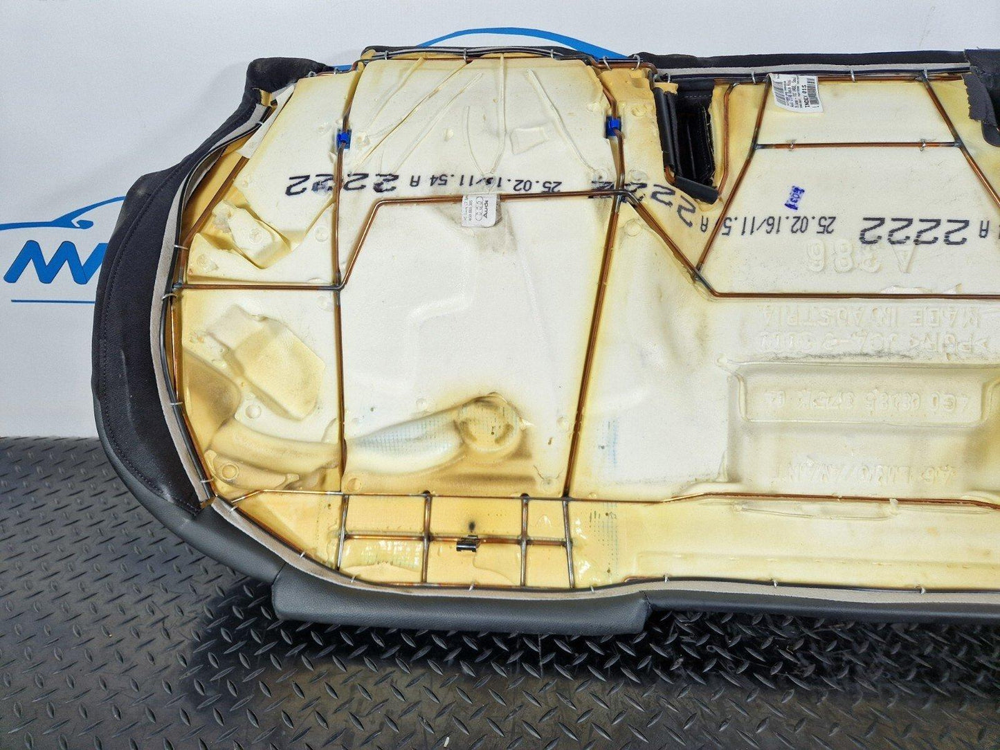 12-18 AUDI A6 C7 SALOON GENUINE BLACK LEATHER SEAT BENTCH 4G0885375K