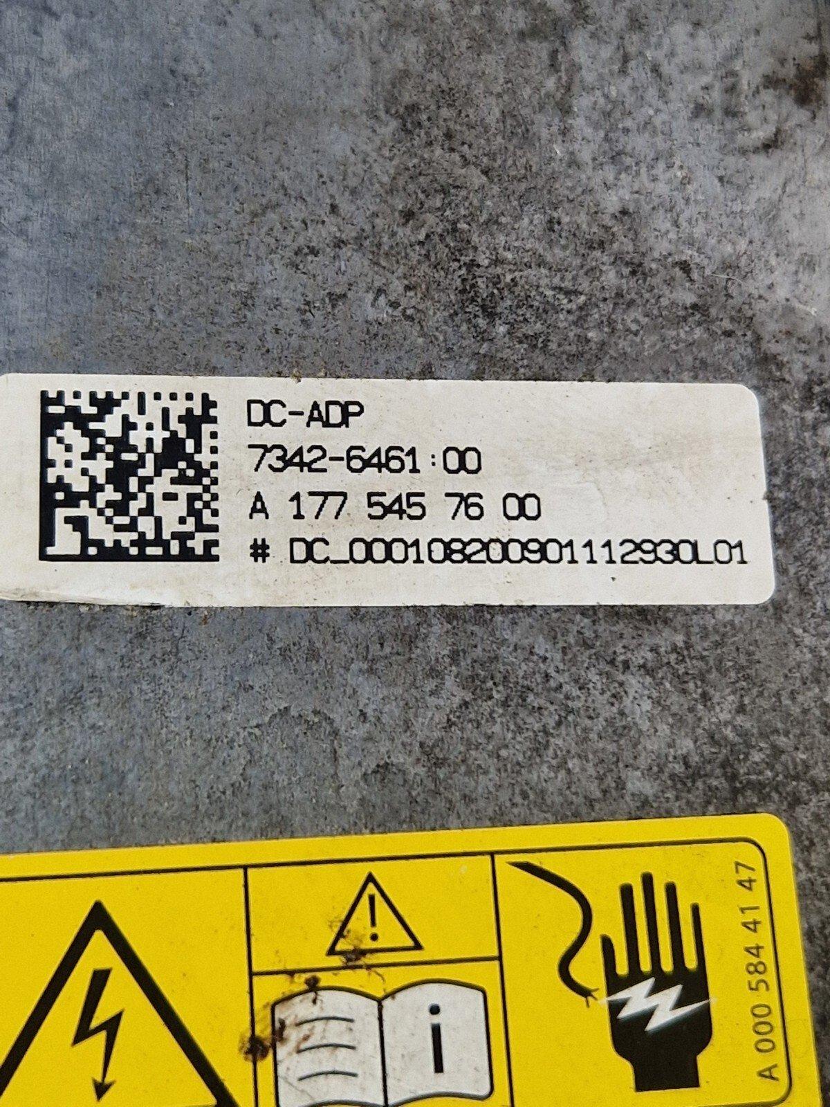 19-ON MERCEDES BENZ A CLASS W177 POWER CONVERTER WIRING LOOM A1775407630