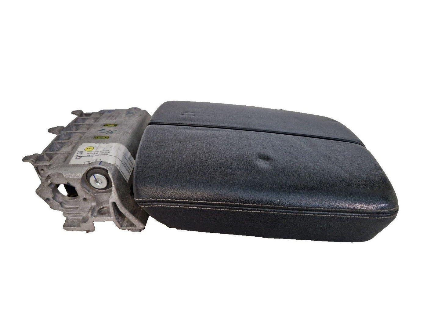 16-20 AUDI Q7 4M GENUINE OEM LEATHER BLACK CENTER CONSOLE ARMREST 4M0864207C