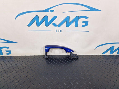14-21 MERCEDES BENZ C200 W205  REAR DRIVER SIDE DOOR HANDLE IN BRILLIANT BLUE
