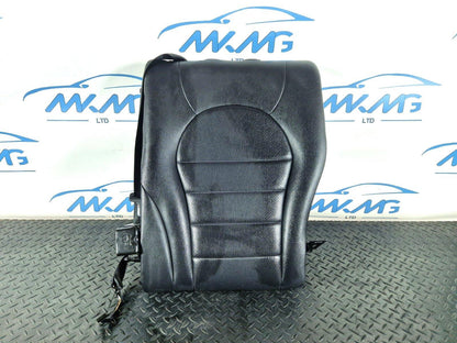 14-21 MERCEDES BENZ C300h W205 REAR LEFT N/S SEAT BLACK LEATHER BACKREST