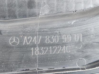 19-ON MERCEDES B CLASS W247 UNDER BONNET TRIM COVER PANEL RIGHT SIDE A2478309901
