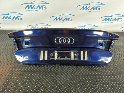 10-17 AUDI A8 4H SALOON GENUINE REAR TAILGATE / BOOTLID IN BLUE LZ5D