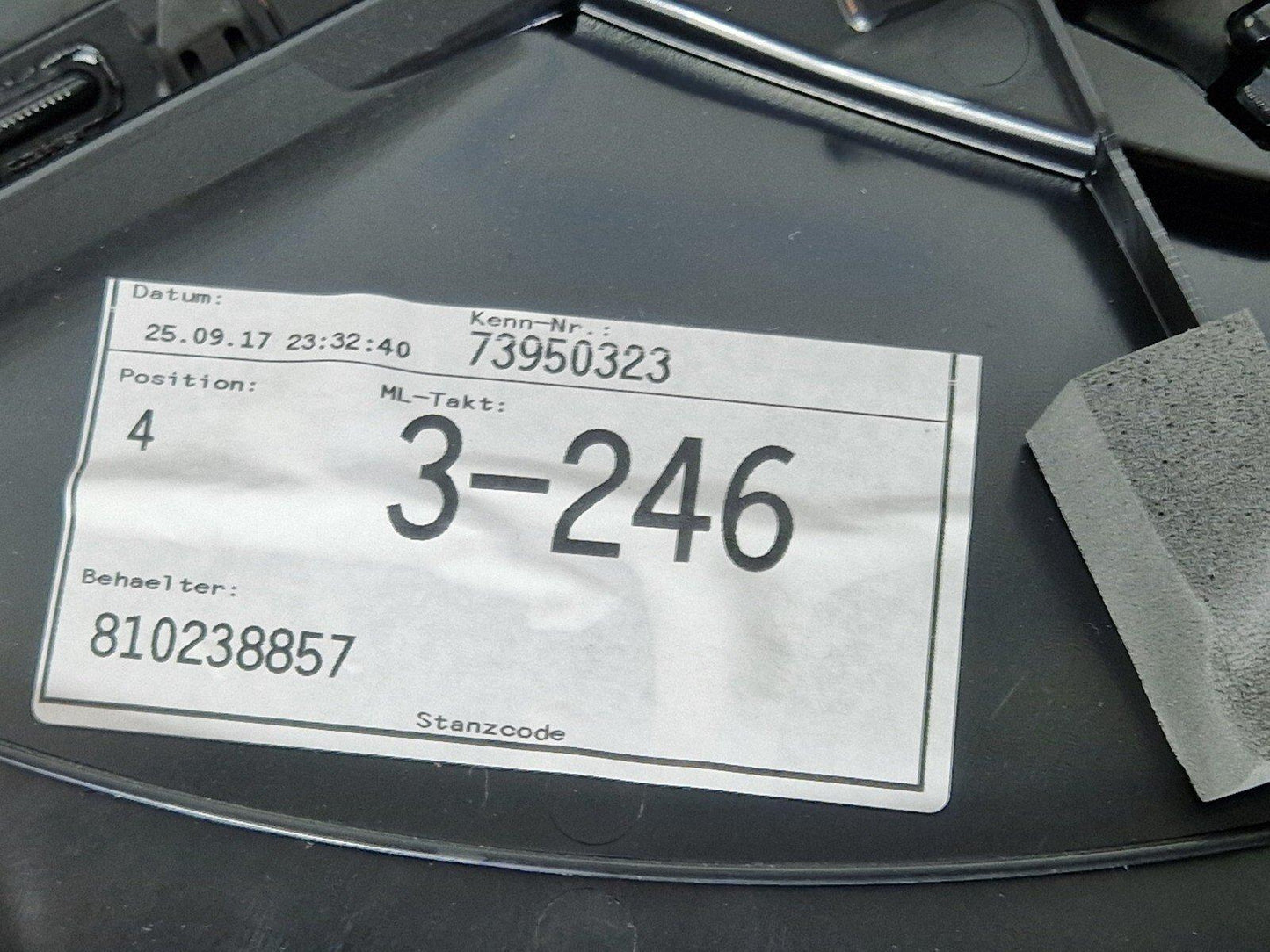 16-19 AUDI A4 B9 OEM REAR RIGHT DRIVER SIDE DOOR CARD PANEL 8W0867488