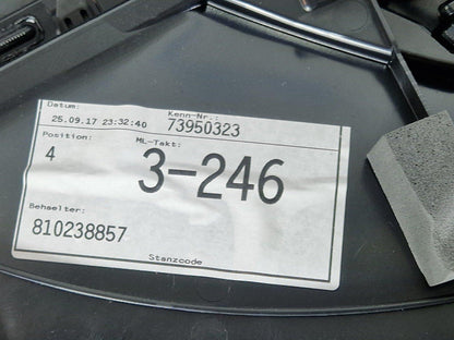 16-19 AUDI A4 B9 OEM REAR RIGHT DRIVER SIDE DOOR CARD PANEL 8W0867488