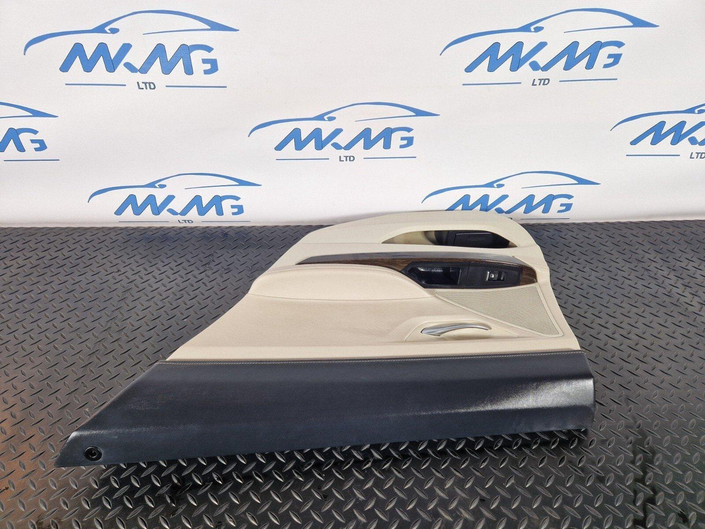 11-18 BMW 6 SERIES F06 CREAM REAR RIGHT DRIVER SIDE LEATHER DOOR CARD